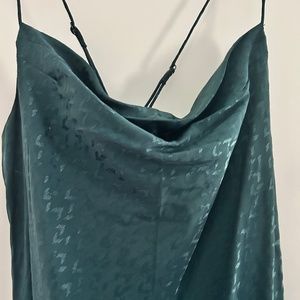 BR Green Slip Dress, Size M